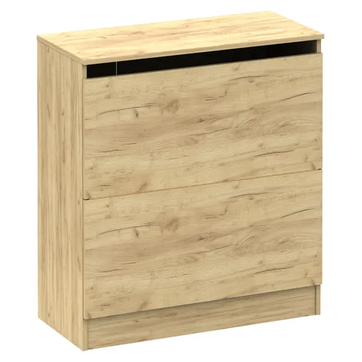 Pernă BETTY 2, stejar artisan, maro deschis