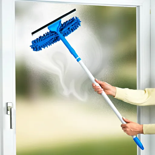 Ștergător telescopic pentru ferestre