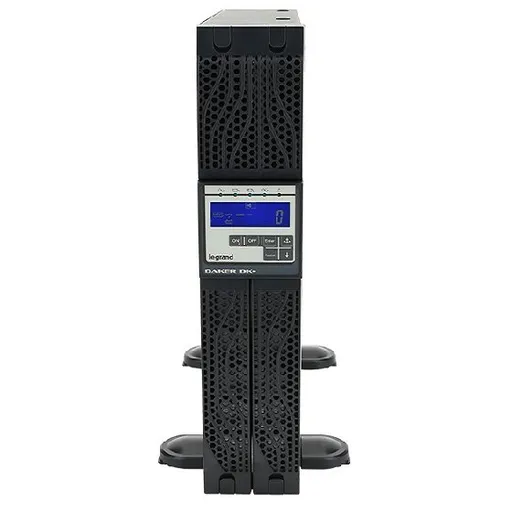 UPS Legrand Daker DK Plus 3000 VA, 2700W, tip online cu dubla conversie VFI-SS-111, forma Rack/ Tower, 230V, baterie 12V/ 9AH 310172