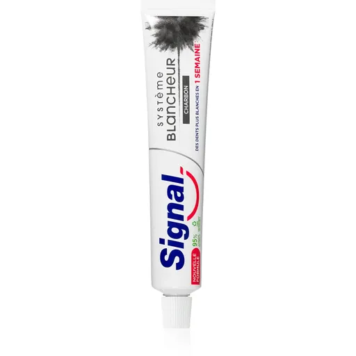 Signal White System Charcoal pastă de dinți 75 ml