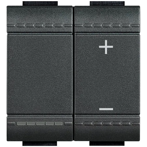 Variator universal cu comanda tactila Bticino Living Light L4411N, antracit