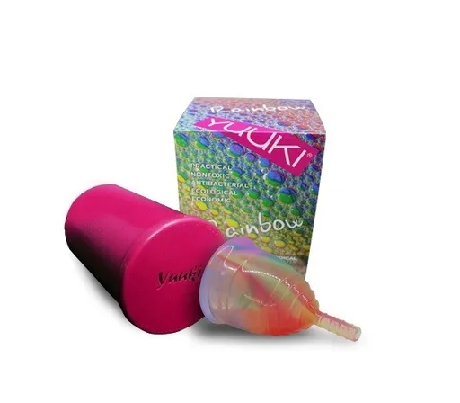 Cupa menstruală Rainbow Menstrual Cup