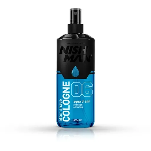After Shave Colonie Nish Man 6 - Aqua d'asil - 400 ml
