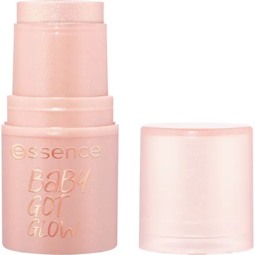 essence Stick de iluminare Baby Got Glow (Highligher Stick) 5,5 g 20 Rosy Glaze