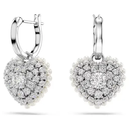 Swarovski Cercei romantici cu zirconi și perle de cristal Idyllia 5684384