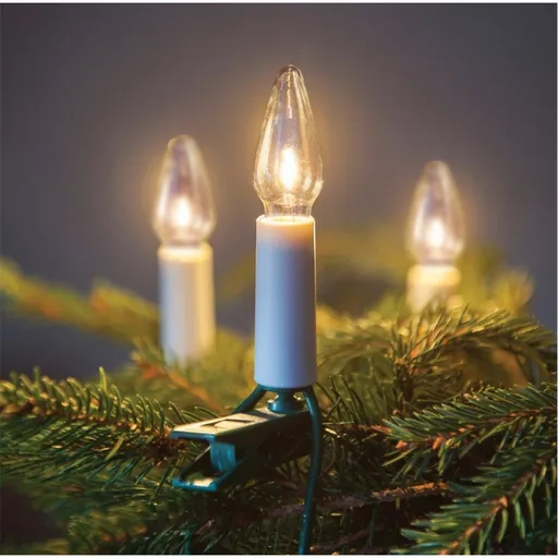 Instalație luminoasă Felicia SV-16, 16 becuri, transparent, pur