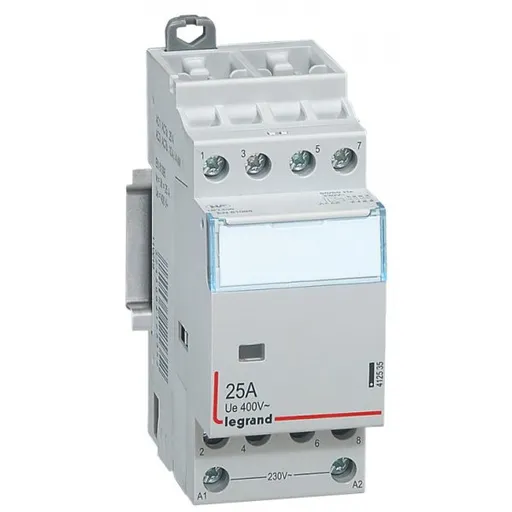 Contactor pe sina DIN CT 230V 4NO 25A Legrand 412535