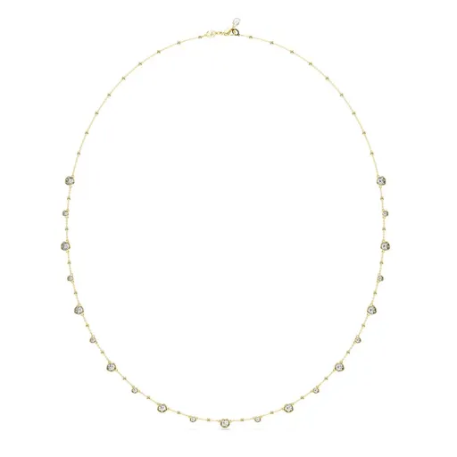 Swarovski Colier lung placat cu aur cu cristale Imber 5680091