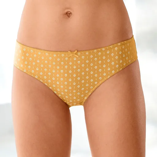 Set de 4 chiloți midi cu grafică