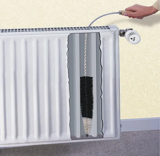 Perie de curăţare pentru radiator