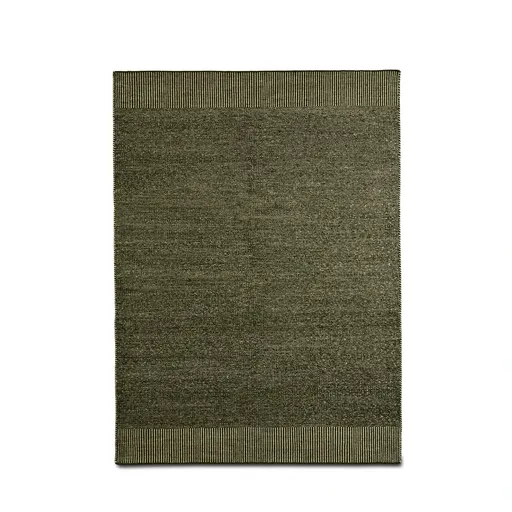 Covor Rombo, alb/verde muşchi, diferite dimensiuni - Woud Dimensiuni: 240 x 170 cm