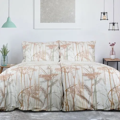 B.E.S. Petrovice Lenjerie de pat din crep TopClass Caraway, 140 x 200 cm, 70 x 90 cm