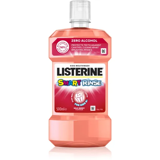 Listerine Smart Rinse Mild Berry apă de gură pentru copii 500 ml