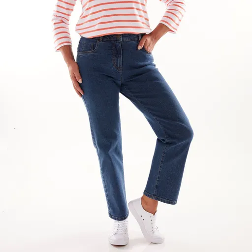 Blugi drepți cu 5 buzunare