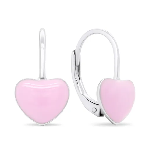 Brilio Silver Cercei minunați din argint Inimă EA445WP