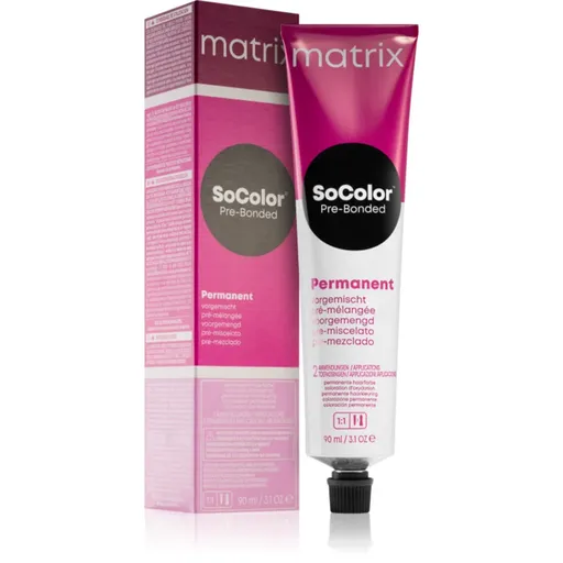 Matrix SoColor Pre-Bonded Blended Culoare permanenta pentru par culoare 6RV+ Dark blond Red Violet+ 90 ml