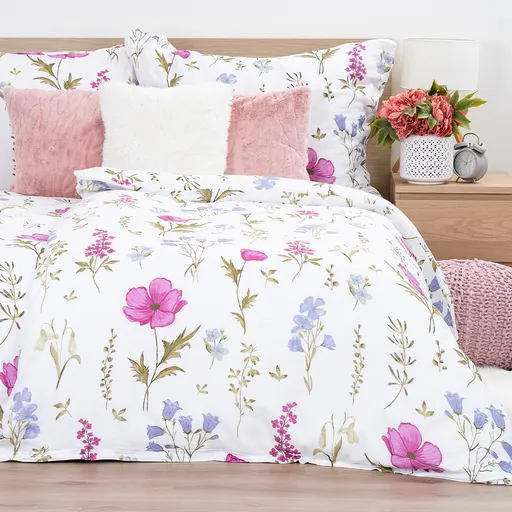 Lenjerie de pat din muselină 4Home WildflowerHarmony , 140 x 200 cm, 70 x 90 cm, 140 x 200 cm, 70 x 90 cm