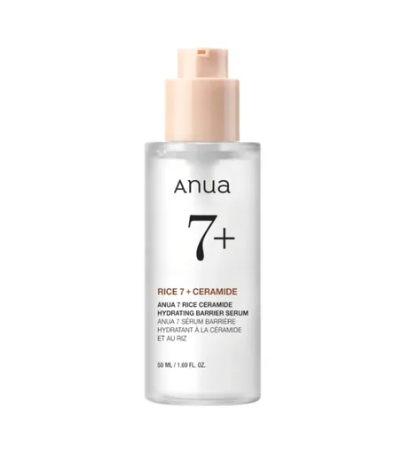 Anua Ser hidratant de față Rice 7 Ceramide (Hydrating Barrier Serum) 50 ml