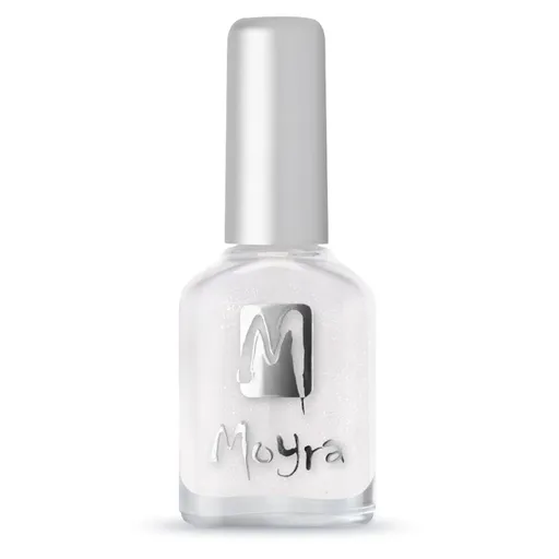 Lac de unghii Moyra Top Coat cu sclipici