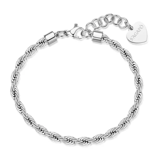 S'Agapõ Brățară fină din oțel Valis Chunky SHK114