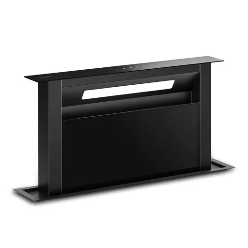 Klarstein Velaire Downdraft-System, Elegant, minimalist, puternic, Clasa energetică A++, 853 m³/h, 60 cm