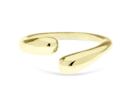 Liu Jo Inel deschis din oțel placat cu aur LJ2387M 52 mm