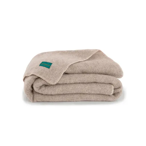 Pătură de lână Ourson, fabricată în Franța