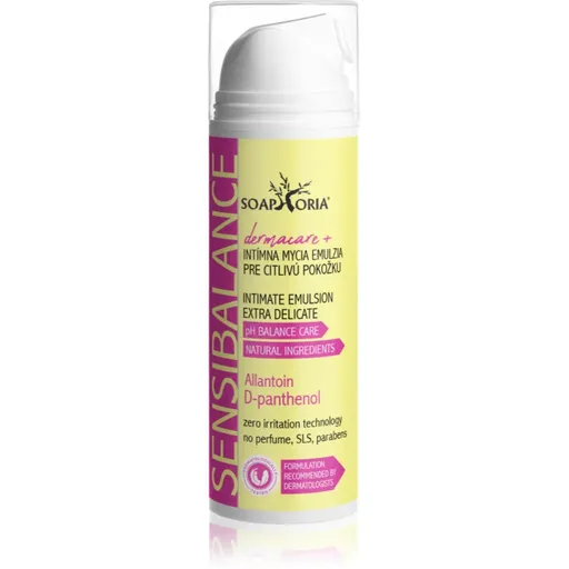 Soaphoria Dermacare+ Sensibalance gel pentru igiena intima pentru pielea sensibilă 150 ml
