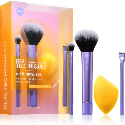 Real Techniques Midi Glow Set set perii machiaj