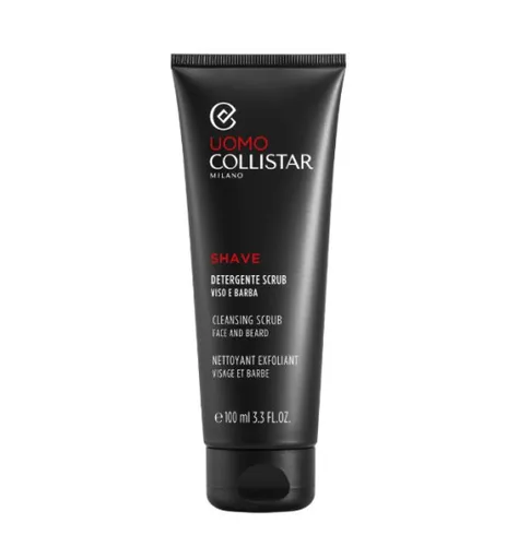 Collistar Peeling de curățare pentru față și barbă Shave (Cleansing Scrub) 100 ml
