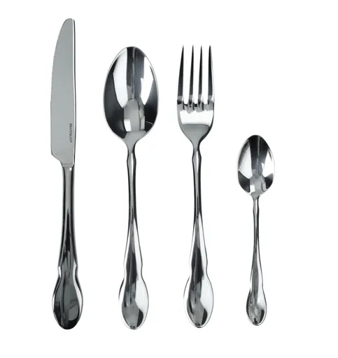 Set tacamuri 24 piese, Antichi Shiny, Brandani, inox