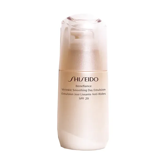 Shiseido Emulsie protectoare impotriva imbătranirii pielii SPF 20 Benefiance (Wrinkle Smoothing Day) 75 ml