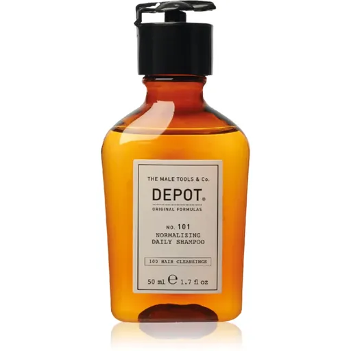 DEPOT 100 HAIR CLEANSING NO. 101 NORMALIZING DAILY SHAMPOO sampon pentru normalizare pentru utilizarea de zi cu zi 50 ml
