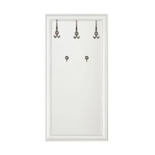 Perete cu cuier KENTAK WIE75, alb alpin