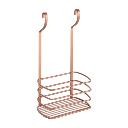 Suport sticle City Copper, Metaltex,  20x12x38 cm, plastic/metal/ invelis din polytherm, cupru