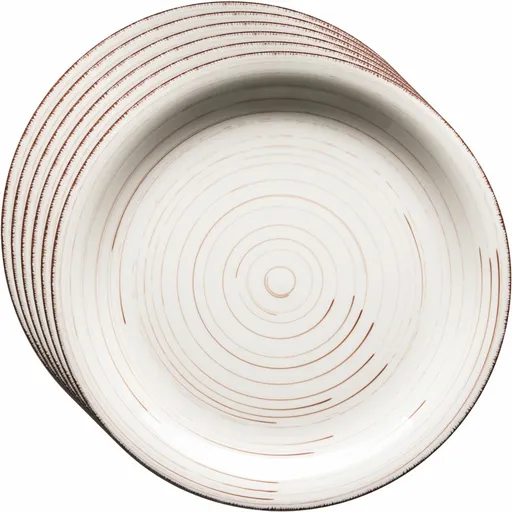 Mäser Set of 6 shallow plates Bel Tempo 27 cm,beige, bej