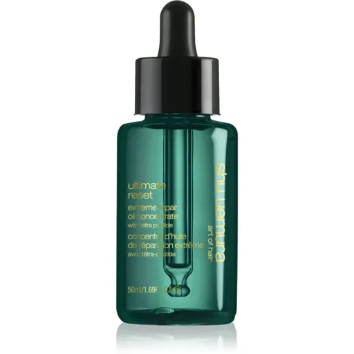 Shu Uemura Ultimate Reset ulei regenerator pentru par degradat sau tratat chimic 50 ml