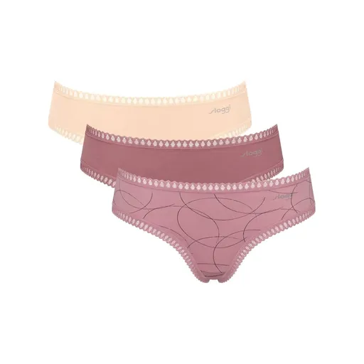 Set de 3 chiloți hipster Go Crush SLOGGI