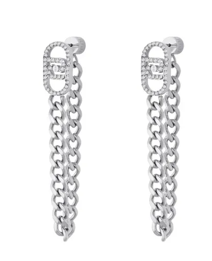 Liu Jo Cercei lungi din oțel cu lanțuri LJ3054