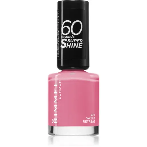 Rimmel 60 Seconds By Rita Ora lac de unghii culoare 270 Sweet Retreat 8 ml