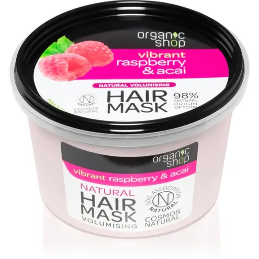 Organic Shop Vibrant Raspberry & Acai masca de par hranitoare 250 ml