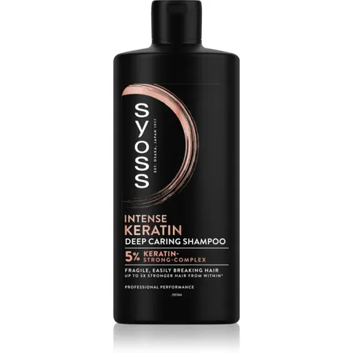 Syoss Intense Keratin sampon cu keratina împotriva părului fragil 440 ml