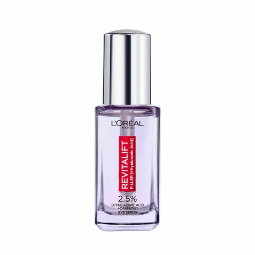 L'Oréal Paris Ser de ochi cu acid hialuronic 2,5% Revitalift Filler (Eye Serum) 20 ml