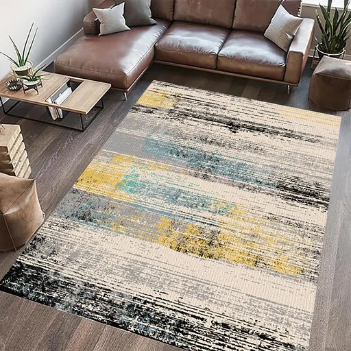 Covor cu print, Mili, Heinner, 160x230 cm, poliester, multicolor