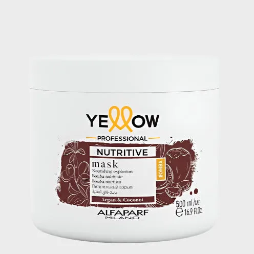 Yellow Nutritive Mask – Hidratare Intensa si Nutritie pentru Parul Uscat, Cantitate: 500 ml
