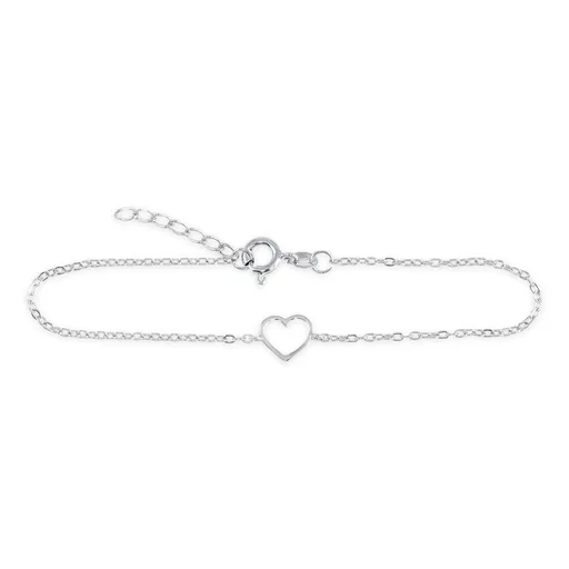 Soliter Brățară fermecătoare din argint cu inimă 461 001 01399 04