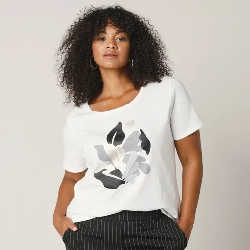 Tricou cu mânecă scurtă și imprimeu