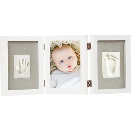 Happy Hands Triple Frame set de mulaj pentru amprentele bebelușului 3 x 17×22 cm 1 buc