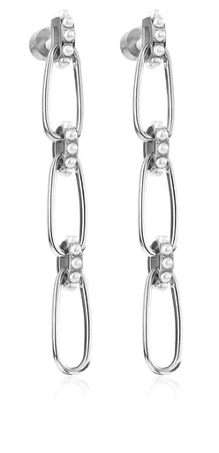 Liu Jo Cercei eleganți din oțel cu perle Brilliant LJ1837