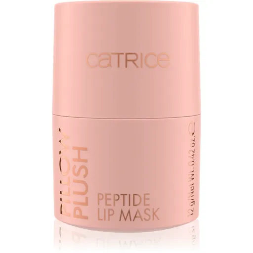 Catrice Pillow Plush Peptide Lip Mask mască hidratantă pentru buze cu peptide culoare 010 Pep Talk 12 g